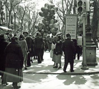 Rambles, 1932. AGDB. Fons i autoria: Frederic Juandó Alegret.