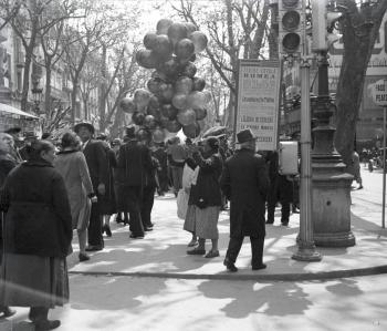 Rambles, 1932. AGDB. Fons i autoria: Frederic Juandó Alegret