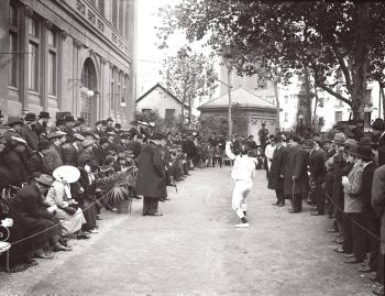 Copa Inter-Salas d’esgrima, 1912. Fons i autoria: Frederic Juandó Alegret. (CAT AGDB R. 54482)