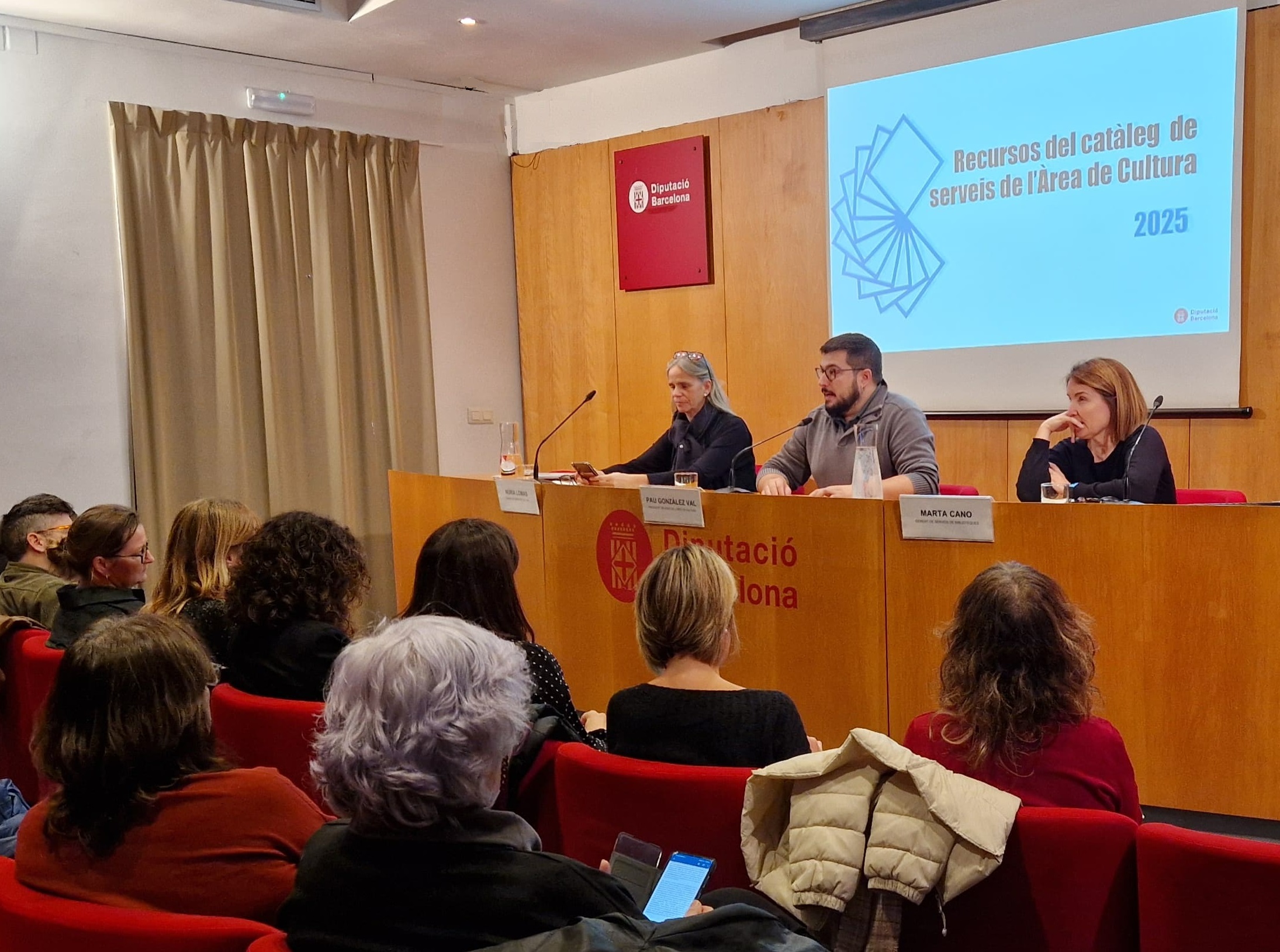 Presentació a l'auditori del CERC