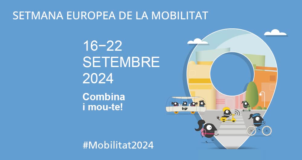 #Mobilitat2024 és el hashtag d'enguany